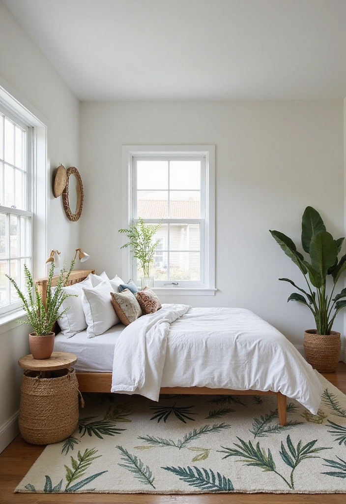 How Choosing the Right Custom Rug Can Solve Your Small Bedroom Challenges - 8. Utilizing Outdoor Styles for Fresh Vibes